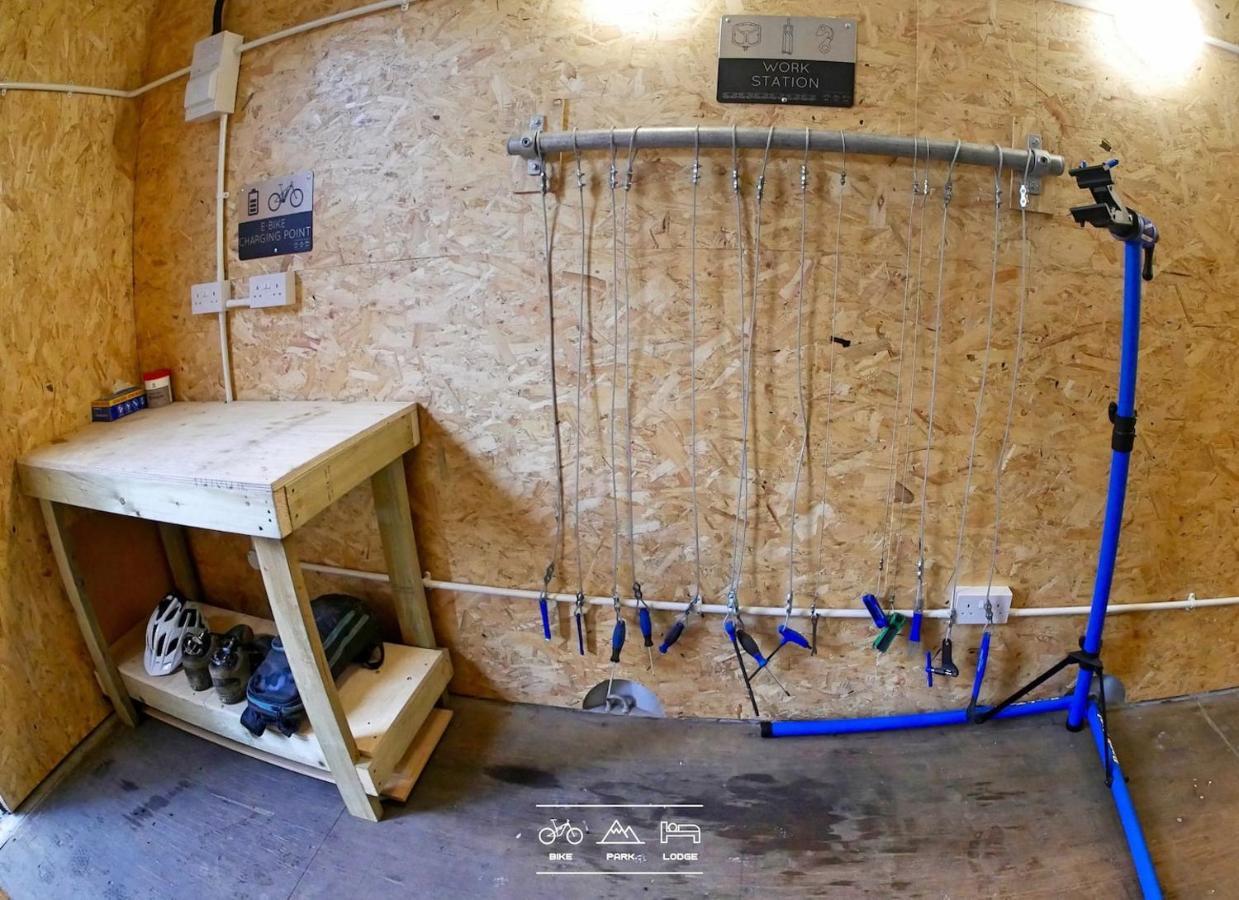 Bike Park Lodge #2 Merthyr Tydfil Exterior foto